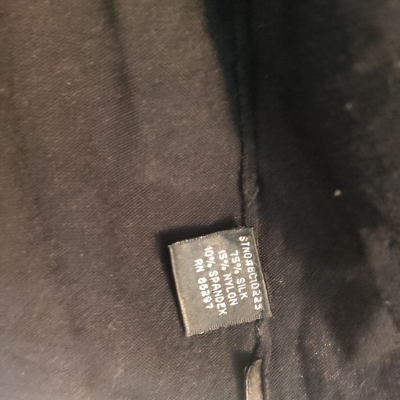 BCBGMaxAzria Black and Cream Silk blend Knit Cardigan – Size L - Picture 4 of 8